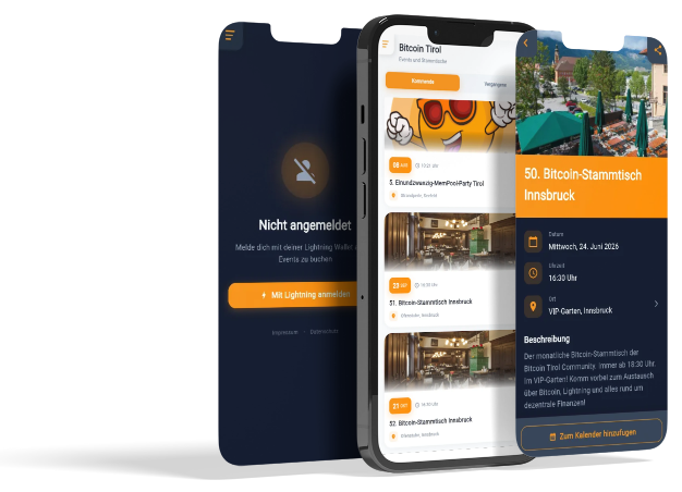 Bitcoin Tirol Events App